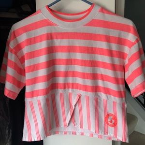 Op - Orange Crop Top, vintage 1990